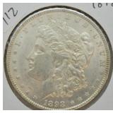 1898 MORGAN DOLLAR  AU