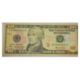 10 DOLLAR REPEATER,, RADAR 26622 26622 SERIAL NUMB