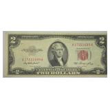 1953 TWO DOLLAR RED SEAL