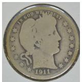 1911 BARBER QUARTER G