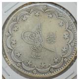 1812 TURKEY SILVER 20 KURUSH