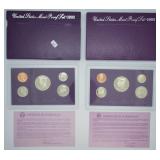 1992  1993 PROOF SETS