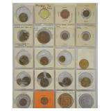 TOKEN COLLECTION  HAS GERMAN STAMP MONEY