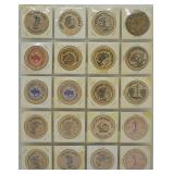 WOODEN NICKEL COLLECTION