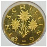 AUSTRIA PROOF SCHILLING