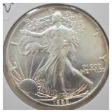 1988 SILVER EAGLE  GEM