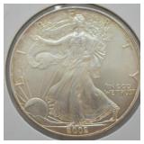 2002 Silver Eagle GEM