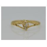 10K GOLD AND TENNESSEE PEARL RING