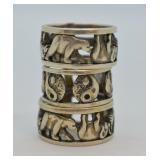 STERLING STACK RINGS