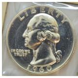 1960 Silver Washington Quarter