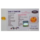 Rare 4.75 cts. Natural Golden Yellow Sapphire