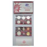 2000 SILVER PROOF SET
