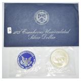 1973 S SILVER GSA IKE DOLLAR