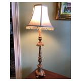 Gold Leaf Ceramic banquet lamp