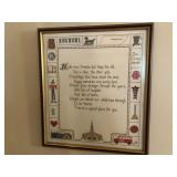 Family needle point from Morristown TN