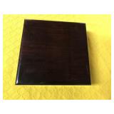 Solid Mahoganey office putter w/ golf balls