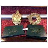 Virginia Metal Crafters Solid Brass Trivet