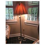 Metal floor lamp