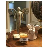 (3) Angels and candle