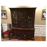 High gloss china cabinet