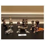 Hand Made in Mexico Nativity scene