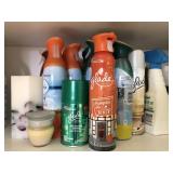 Selection of room fragrances