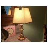 Copper side lamp