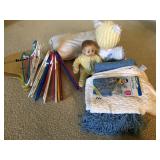 Selection of baby comfort items