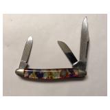 Indian Head 3 blade Knife hand made Germany