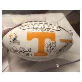 UT autographed football by