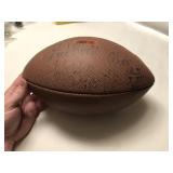 UT autographed football by