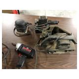 4pcs Craftsman sanders & drill