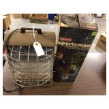 2pcs RayOVac latern and vintage heater