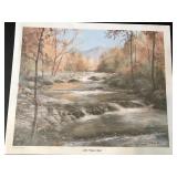 T. Chandler pencil signed and numbered print