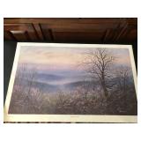 Robert A. Tino singed, numbered print 1990