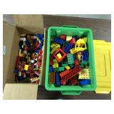 Large assortment of Legos