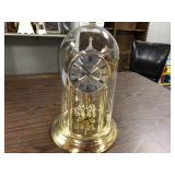 Bulova glass dome clock, battery opp