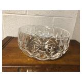 Heavy Fine Crystal Bowl 9.5"W