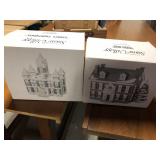 2pcs of Snow Villages in box