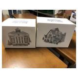 2pcs of Snow Villages in box