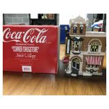 Coca Cola Snow Village in box