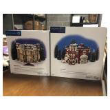 2pcs of Snow Villages in box