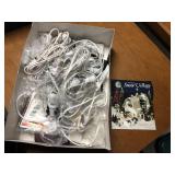 Large lot of lights for the snow villages