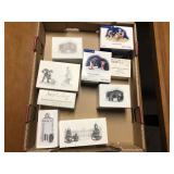 9pcs of Snow Villages in box