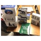 9pcs of Snow Villages in box