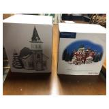 2pcs of Snow Villages in box