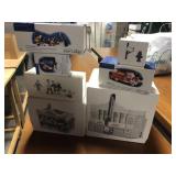 7pcs of Snow Villages in box
