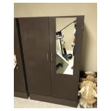 Metal storage cabinet (a) no contents