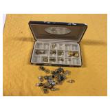 Large assortment of Earrings, some sterling