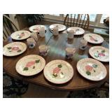 18pcs Cooks Club Roseville China